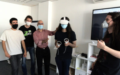 Coaching gagnant des étudiants Grenoble INP-ESISAR pour la VR de Speedernet !
