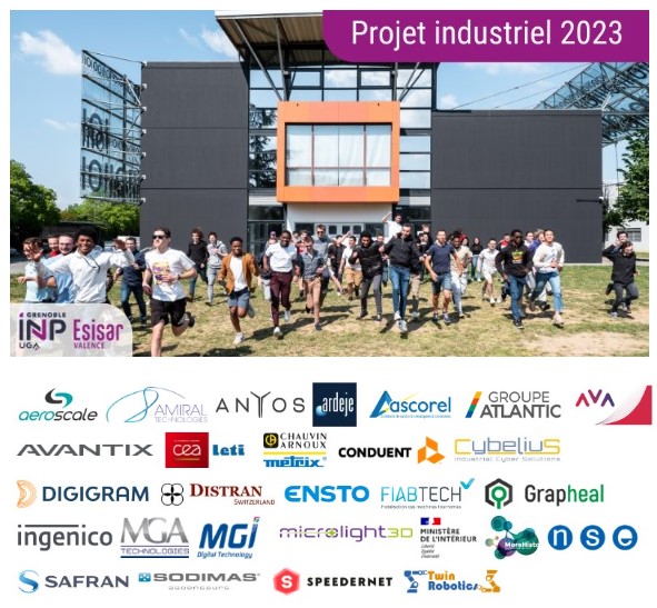 Clap de fin pour les projets industriels Grenoble-INP ESISAR 2023 !